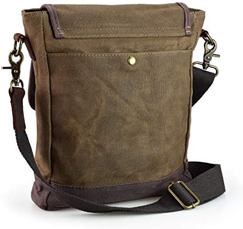 SHANGRI-LA Crossbody Shoulder Bag for Men and Women | Casual Canvas Sling Pack | Versatile Everyday Use | Multiple Compa