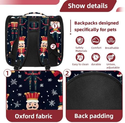 Capybara Pet Soft Sided Travel Carrier for Cats and Puppies, Portable and Comfortable, Perfect for Airlines and Car Trip