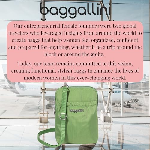 Baggallini Bryant Pouch Small Crossbody Bag for Women - Lightweight Crossbody Pouch - Perfect Phone Purse