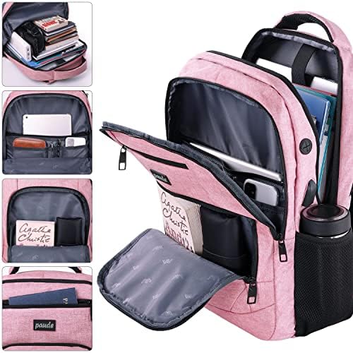 Paude 15.6 Inch Laptop Backpack Women Bookbag Rucksack for Teen Girls School Bags Specifications