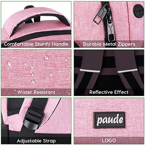 Paude 15.6 Inch Laptop Backpack Women Bookbag Rucksack for Teen Girls School Bags Specifications