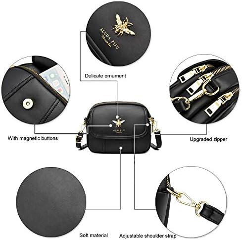 ALUDAPIJU Women's Small Crossbody Bags for Stylish Ladies | ALUDAPIJU Shoulder Bag for Women - Messenger Bags and Purse