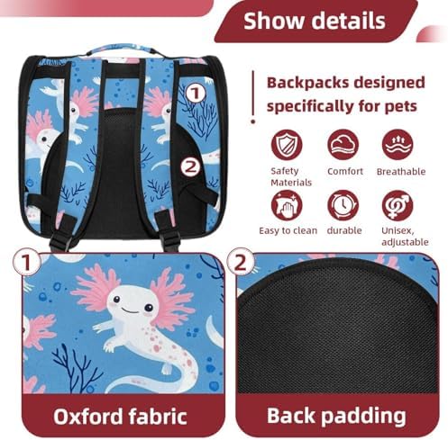 Capybara Pet Soft Sided Travel Carrier for Cats and Puppies, Portable and Comfortable, Perfect for Airlines and Car Trip