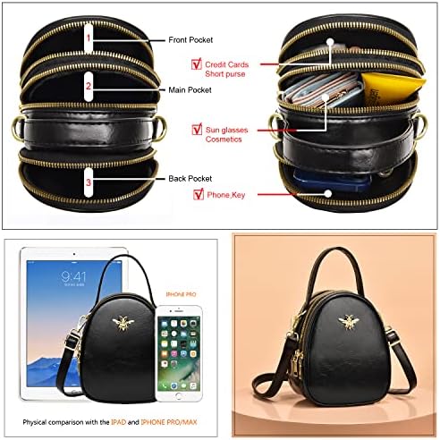 ALUDAPIJU Women's Small Crossbody Bags for Stylish Ladies | ALUDAPIJU Shoulder Bag for Women - Messenger Bags and Purse