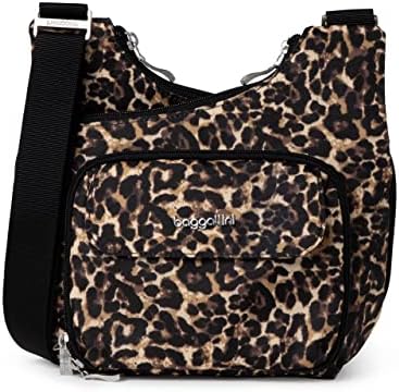 Baggallini Womens Criss Cross 10x11 Crossbody Bag for Fashion Ladies, Stylish and Practical, Daily Use, High-Quality Lea