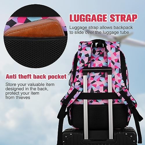 Paude 15.6 Inch Laptop Backpack Women Bookbag Rucksack for Teen Girls School Bags Specifications