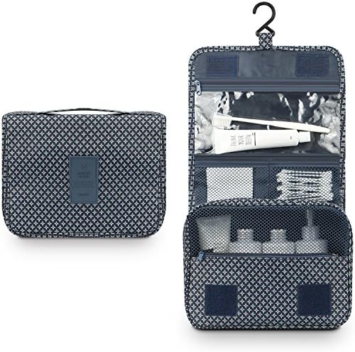 Mossio Large Hanging Toiletry Bag for Men & Women | Durable Sturdy Hook | Mossio Travel Organizer - Large Hanging Cosme