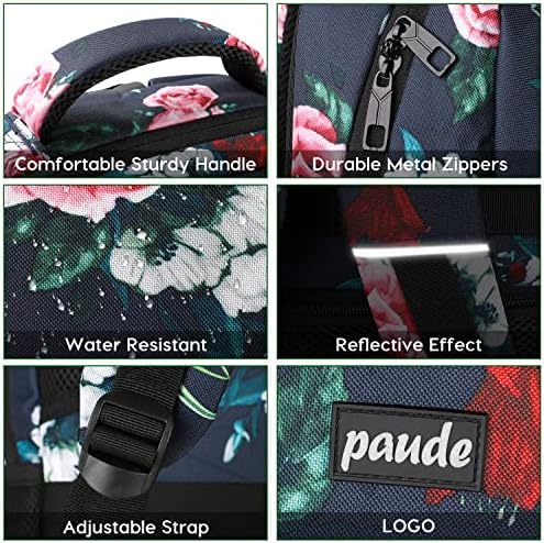 Paude 15.6 Inch Laptop Backpack Women Bookbag Rucksack for Teen Girls School Bags Specifications