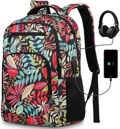 Paude 15.6 Inch Laptop Backpack Women Bookbag Rucksack for Teen Girls School Bags Specifications