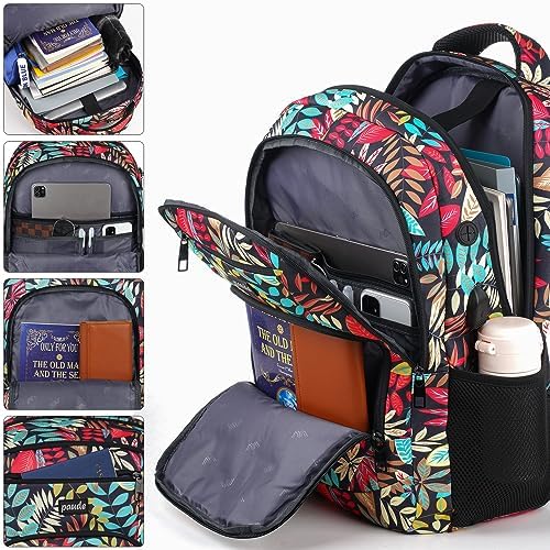 Paude 15.6 Inch Laptop Backpack Women Bookbag Rucksack for Teen Girls School Bags Specifications